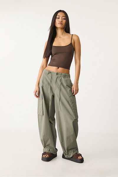 Stradivarius Parachute cargo trousers