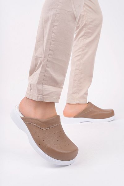 DRMOON Orthopedic Sole Men's Sabo Slippers