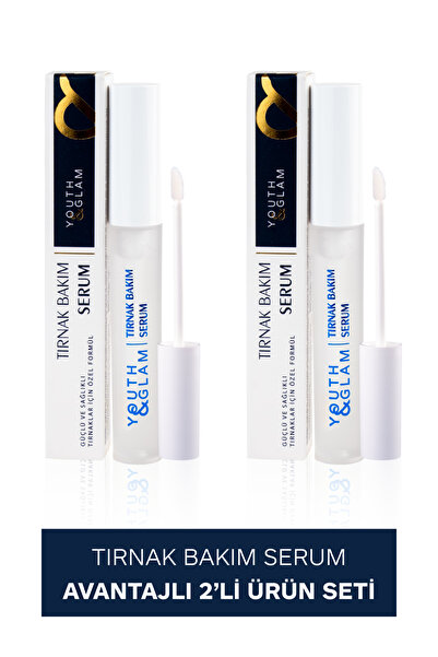 YOUTH&GLAM Tırnak Bakım Serum Avantajlı 2'li Ürün Seti