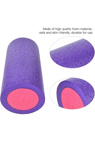 Arabest Skin-friendly Foam Roller,60 cm,Safe Yoga,lightweight,firm massage,for Perfect Fitness Yoga