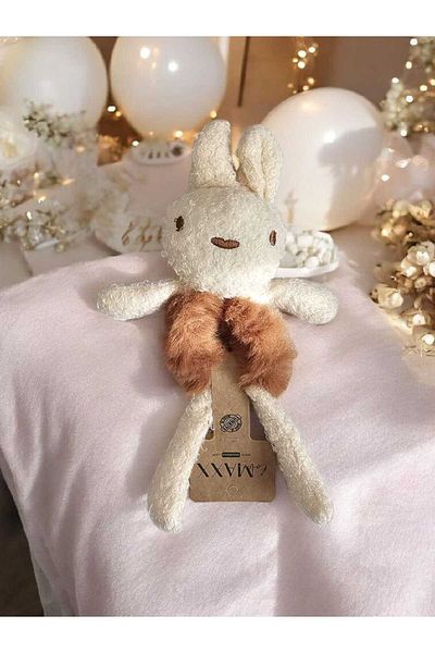 Tiny Girl's Plush Rabbit Detailed Hair Clasp Accessory
