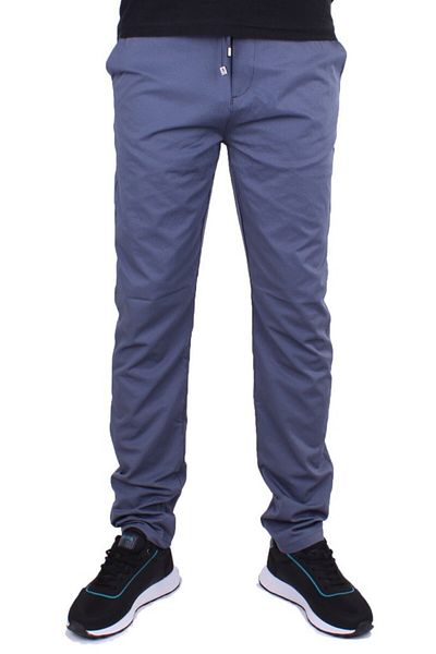 Twister Jeans Pantaloni de pânză pentru bărbați Twister Crespo 794 albastru închis cu talie normală