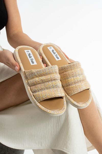 Moda Frato Γυναικείες παντόφλες Mabel Εξωτερική πισίνα Sea Beach Παντόφλες House Παντόφλες