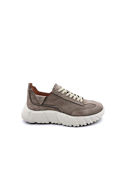 MARCOMEN Γνήσιο Nubuck Leather Boost Foam Ανδρικά παπούτσια με ψηλή σόλα Mink Beige