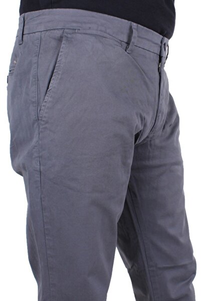 Twister Jeans Twister Togo 728 Anthracite High Waist Comfortable Leg Men's Canvas Trousers