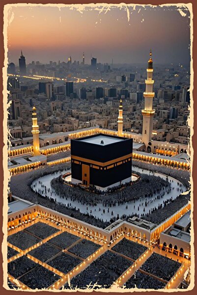 Hayal Poster Kabe Retro Ahşap Poster Tablo ( 20x30 MDF UV BASKI )