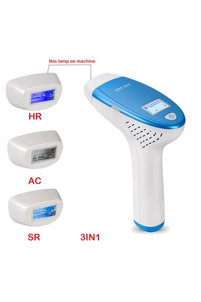 Mlay M3 Laser Hair Removal 500000 Flashes Each Lamp 3in1 Version HR SR AC