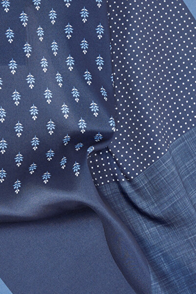 ALTINYILDIZ CLASSICS Чоловіча синьо-блакитна хустка з візерунком