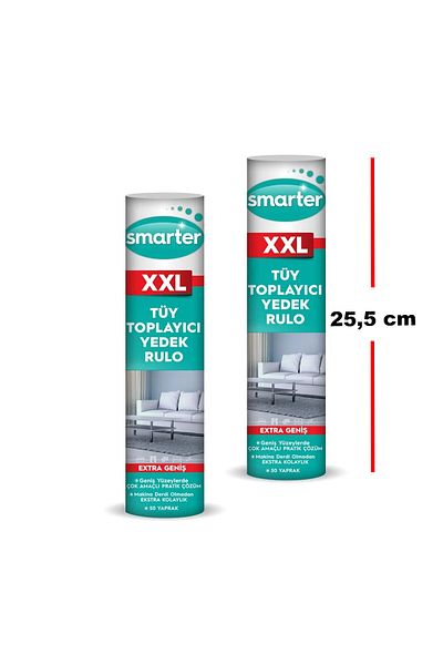 SMARTER XXL 2 Pieces Lint Collector Spare Roller