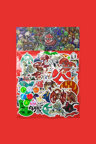 dadi ramba Bakugan -Bullet Journal - Agenda - Planner - Notebook - Laptop Sticker Sticker - Sticker Pack