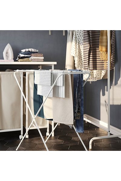 IKEA JALL Drying rack, in/outdoor, white