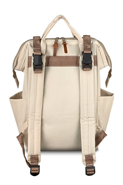 Stylo Paris Kadın Ve Anne Bebek Bakım Sırt Çantası-bej