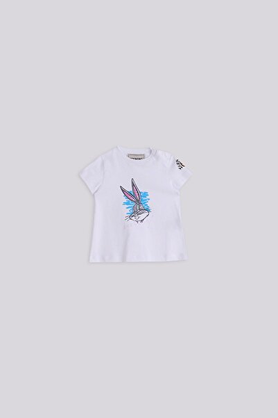 Iceberg Bg Store Baby Girl White Tshirt