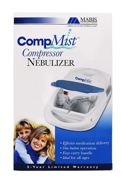 Compmist طقم جهاز الاستنشاق بالضاغط