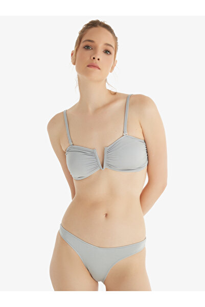 Blackspade Γυναικείο Βραζιλιάνικο Μπικίνι Κάτω Μέρος 10704 - Γκρι