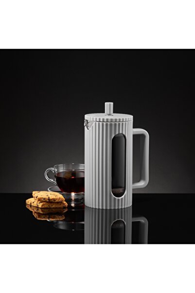 Ambition Tea or coffee infuser filter 600ml, gray, Curly