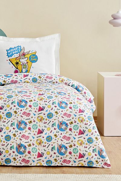 Looney Tunes Karaca Home Looney Tunes Summer Vibes Single Pique Set