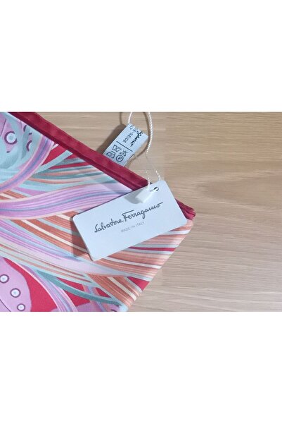 Bosphorus Italian Brand Silk Scarf, Foulard, Shawl 86X88Cm