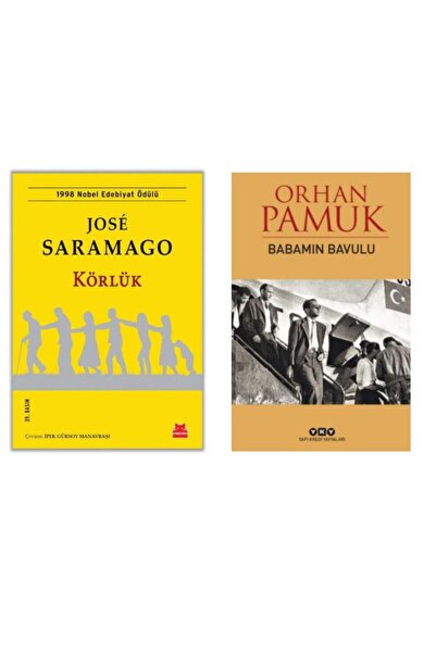 Kırmızı Kedi Yayınları Körlük - Jose Saramago - Babamın Bavulu - Orhan Pamuk