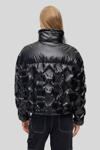 HUGO Boss Regular Fit Kadın Mont Siyah