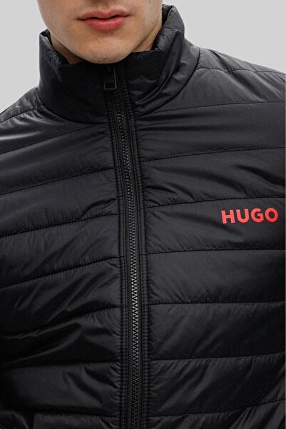 HUGO Su Geçirmez Slim Fit Dik Yaka Şişme Mont Erkek Mont 50468719 001