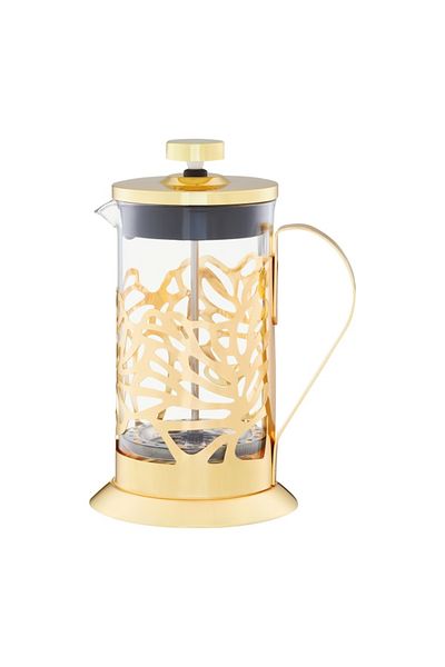 Ambition Filtru infuzor ceai sau cafea 600ml, model frunze, Royal