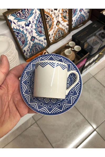 SARE Set of 2 100% Porcelain Cups
