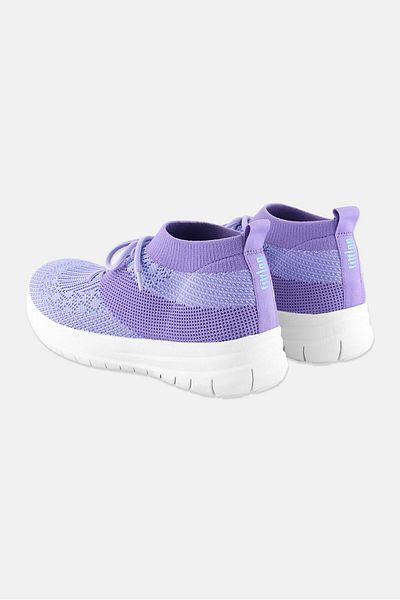 Fitflop Women Uberknit Lace Up Casual Shoes, Lavender