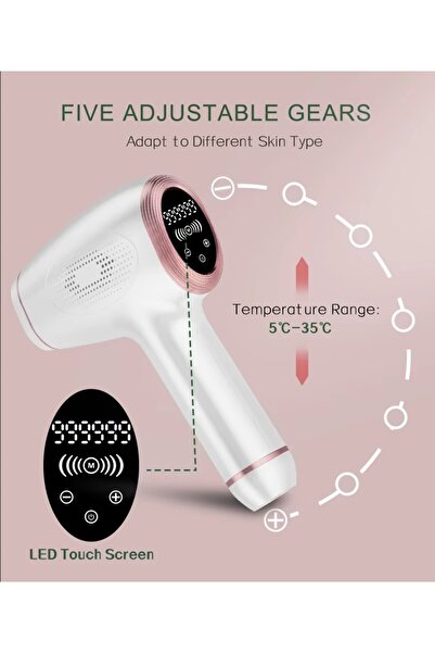 JUNGLEE OTOMATİK LAZER EPİLASYON CİHAZI TÜM VÜCUT IPL LAZER EPİLATÖR ALETİ 99...