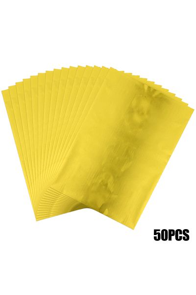 Choice Color 12 50pcs/pack 20x29cm Toner Hot Stamping Foil Paper A4 Toner Reactive Foil Foil By Laser Print