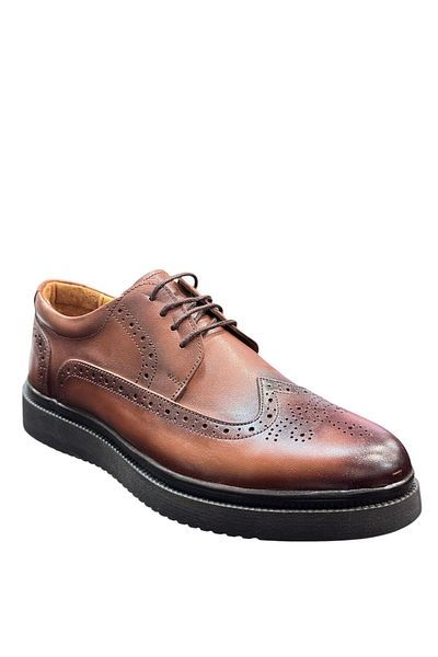 Greyybull Shoes حذاء كلاسيكي من الجلد الطبيعي للرجال