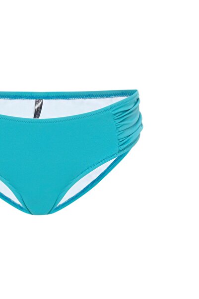 AQUAVİVA Aquaviva Жіночий синій бікіні з візерунком фіалки, що зав'язується на шиї