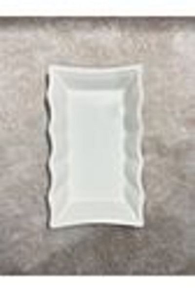 devigo 1. Grade Ceramic 4 Pcs Salad Plate Presentation Boat Plate Star Series Presentation Plate