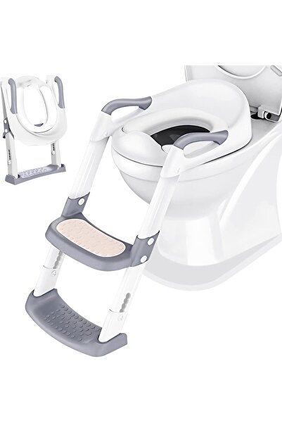 bobys Lazımlık & Tuvalet Oturağı, Merdivenli, Ayarlanabilir & Katlanabilir