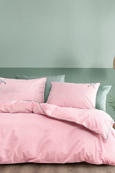 Yataş Terri Single Ranforce Duvet Cover Set - Dusty Rose