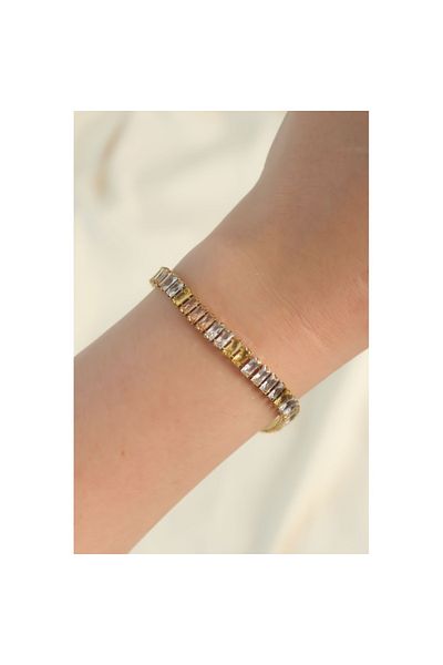 Skygo Gold Colored 316L Waterway Bracelet - TJ-BB6103