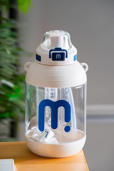 ACAR White Flask Water Bottle - 1600 ml