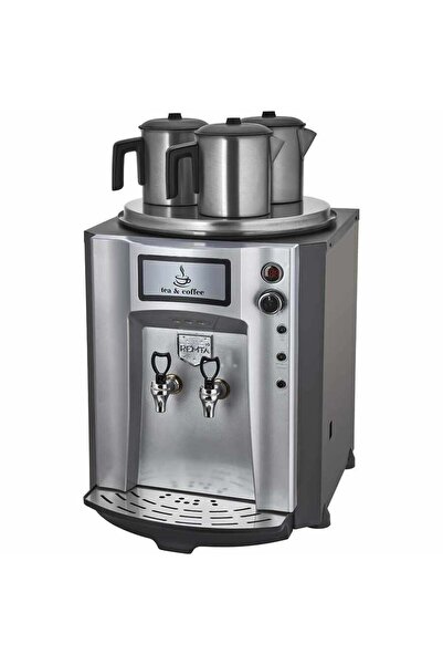 Remta Premium Gri Çay Makinesi (Otomatik Su Almalı)