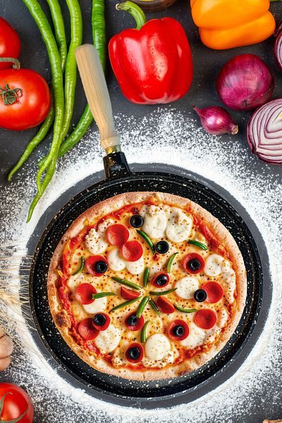 Amboss Olivine Cast Granite Pizza Pancake Pan