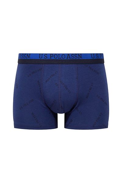 U.S. Polo Assn. Πόλο Ασν. Ανδρικά εμπριμέ & Navy Blue & Saks Boxer 3 τεμαχίων - Πολλαπλά χρώματα - BYNVA80Q52O2M