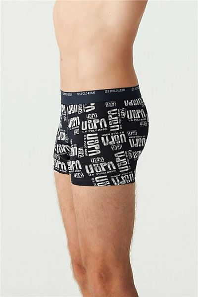 U.S. Polo Assn. Πόλο Ασν. Ανδρικό ΣΚΟΥΡΟ ΜΠΛΕ+ΣΚΟΥΡΟ ΜΠΛΕ MLJ.+PRINTED 3-Pece Boxers - Πολλαπλά χρώματα - BYNVA80I33Y8O