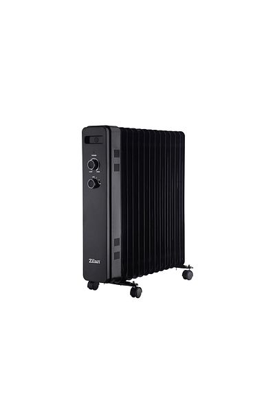 Zilan Calorifer electric Zilan ZLN8467 Negru, 13 elementi, indicator luminos, putere 2500W