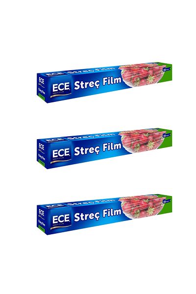 Ece Stretch Film 15 Mt X 3 Pieces
