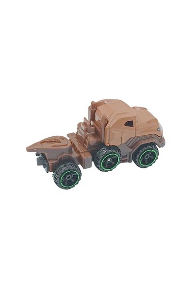 BM GİFT DESİGN Mașinuță pentru copii dino maro 8cm