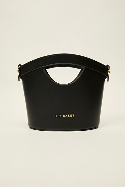 Ted Baker Düz Cilt Omuz Çantası