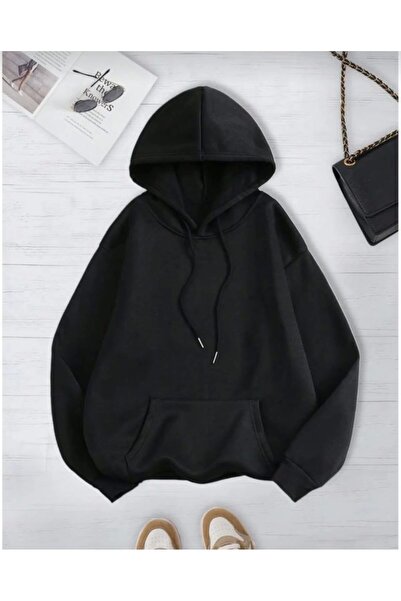 Butik سويت شيرت بغطاء للرأس من القماش الفاخر بثلاثة خيوط - قالب LC Waikiki