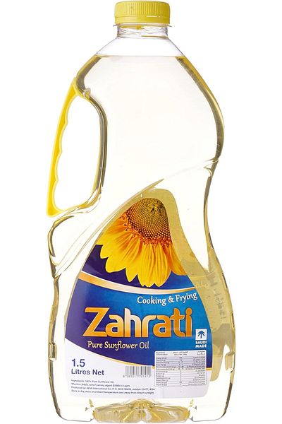 Zahrati زيت زهرتي دوار الشمس 1.5 لتر