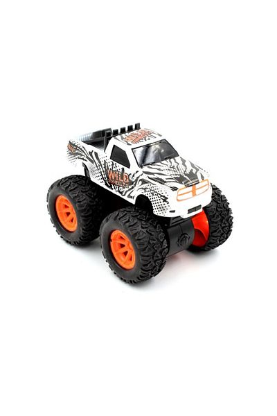 BM GİFT DESİGN Masinuta Wild Wheelz - Safari 4 modele, Alb