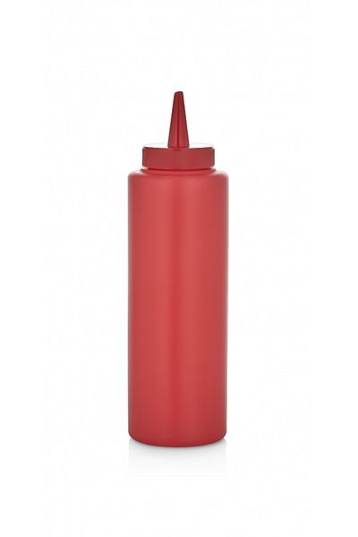 Cooking by Heinner DISPENSER BOTTLE FOR SAUCES 350 ML, RED