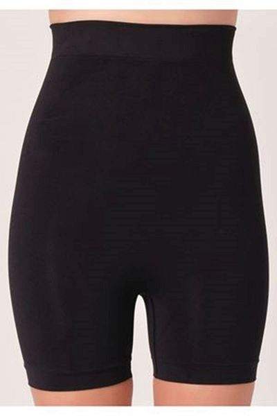 Sistina Black Women's Hip Lift Seamless Corset - 760